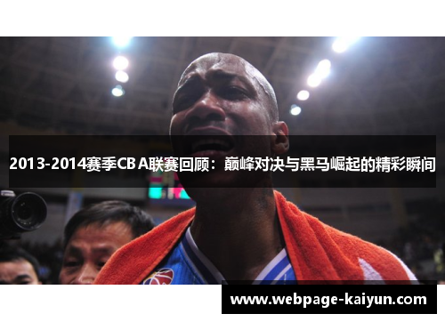2013-2014赛季CBA联赛回顾：巅峰对决与黑马崛起的精彩瞬间